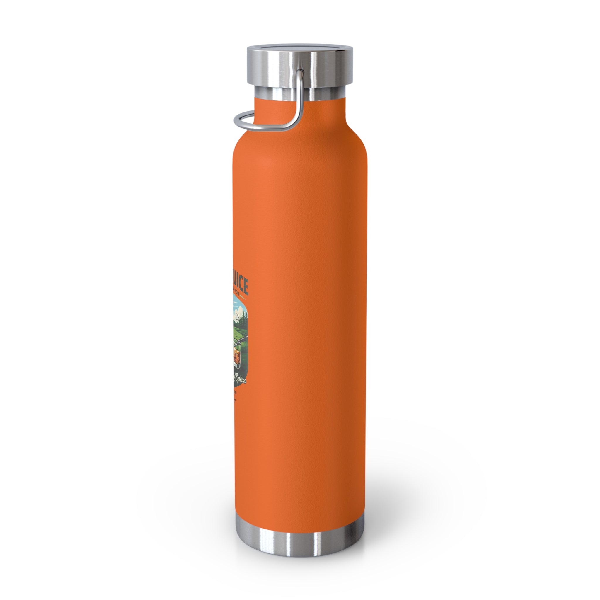 Birdie Juice Golf Water Bottle — 22oz Copper Vacuum Insulated Stainless Steel Bottle