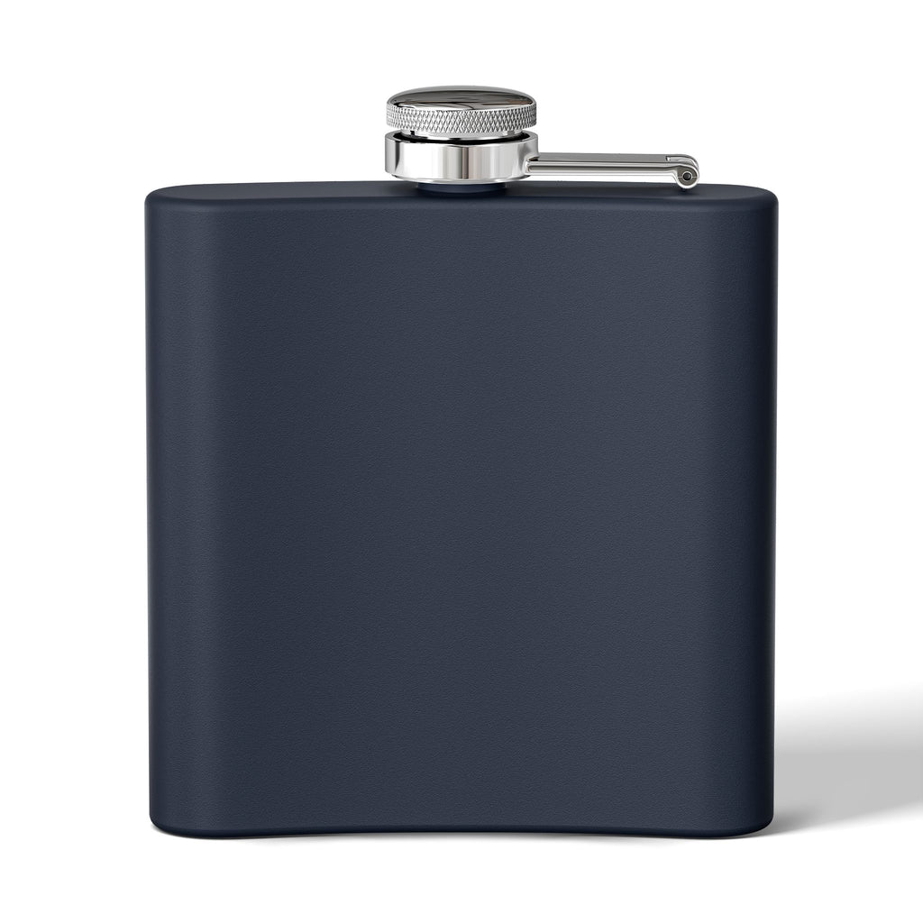 Golf Flask — “Birdie Juice” 6oz Stainless Steel Hip Flask (Golf Gift)