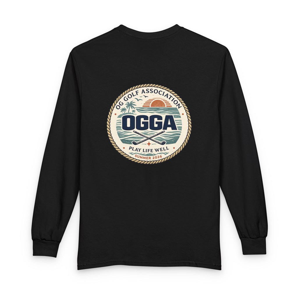 OGGA Vintage Golf Long Sleeve Tee — Play Life Well