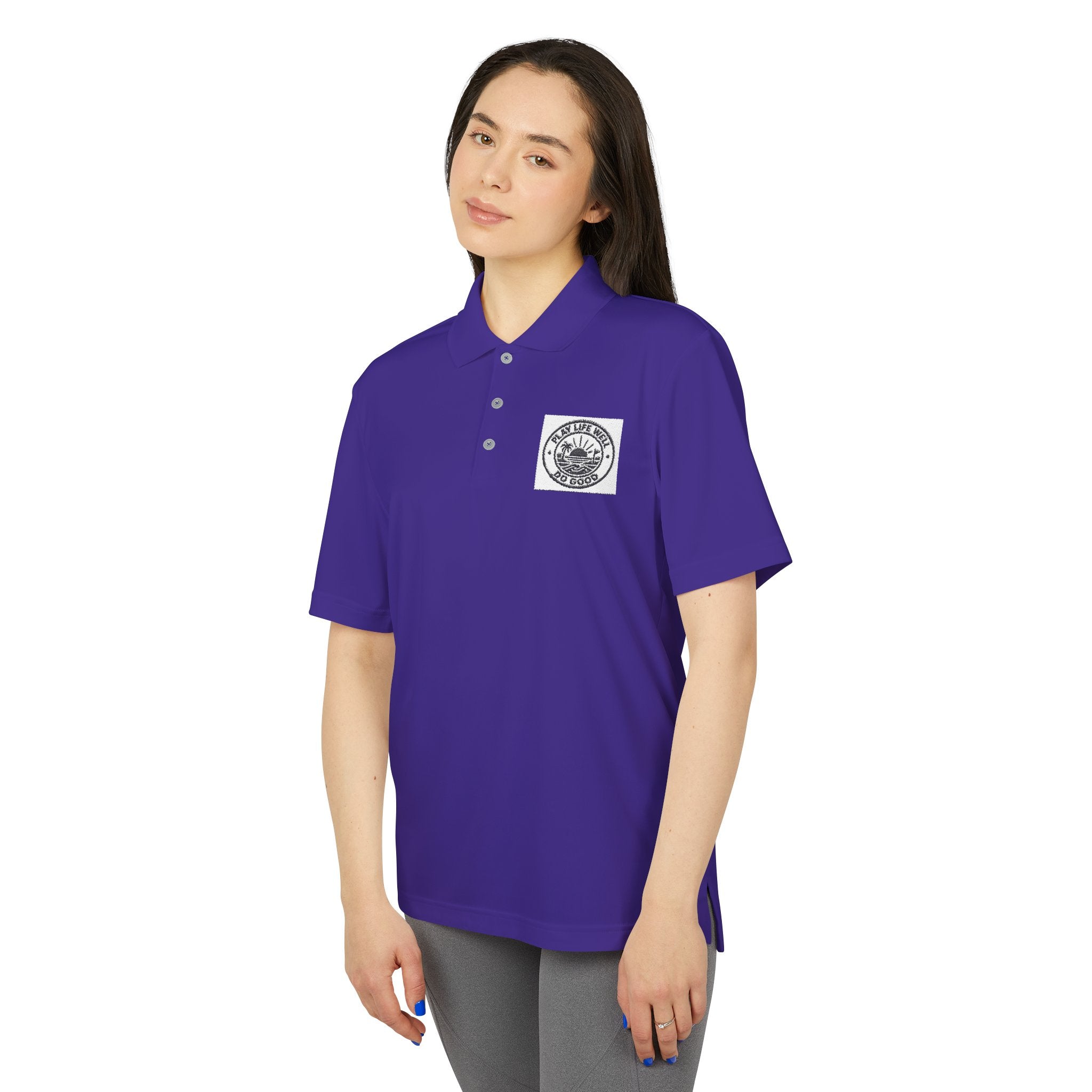 Play Life Well. Do Good -adidas Performance Polo