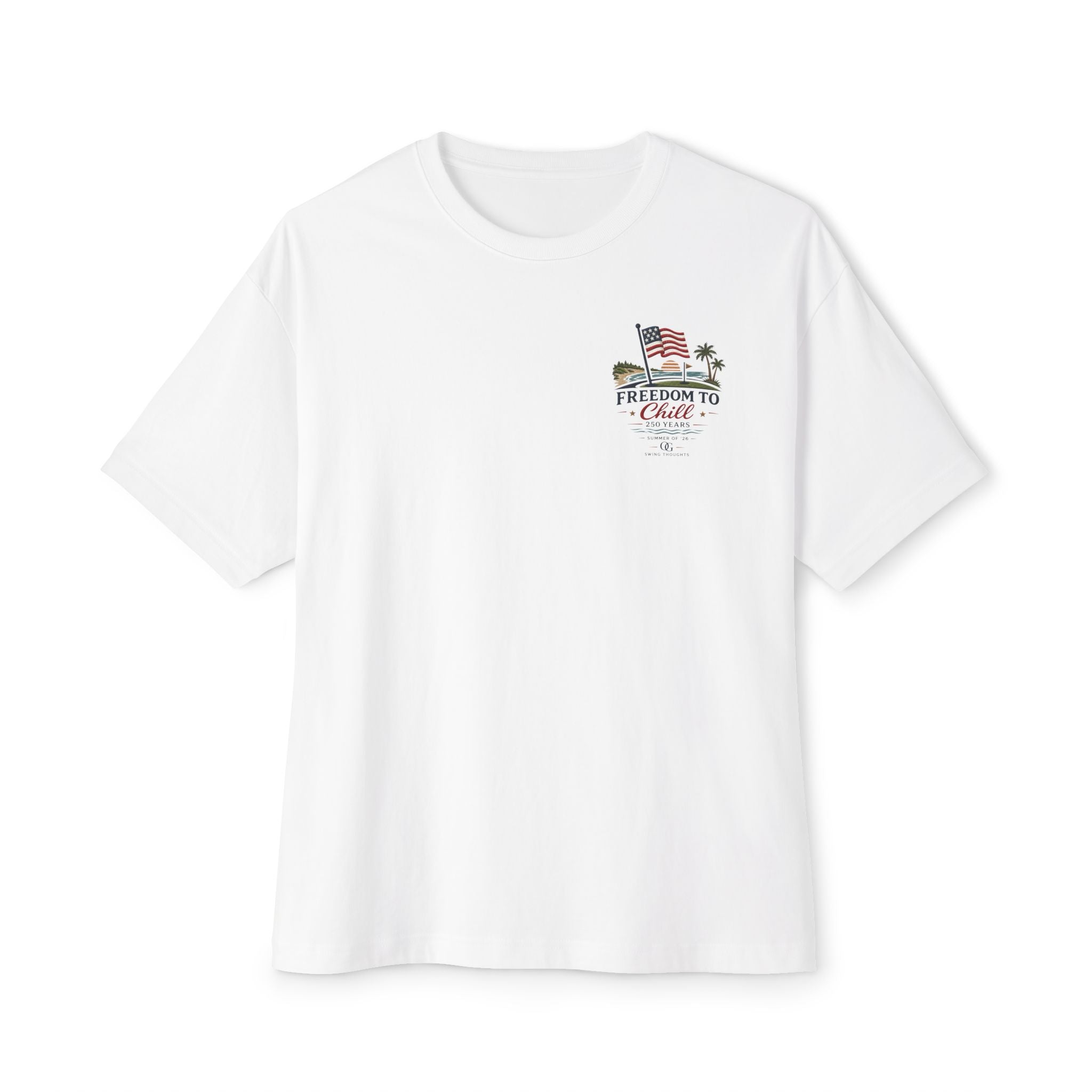 Freedom to Chill Tee — "Live Free Play Easy" T-Shirt