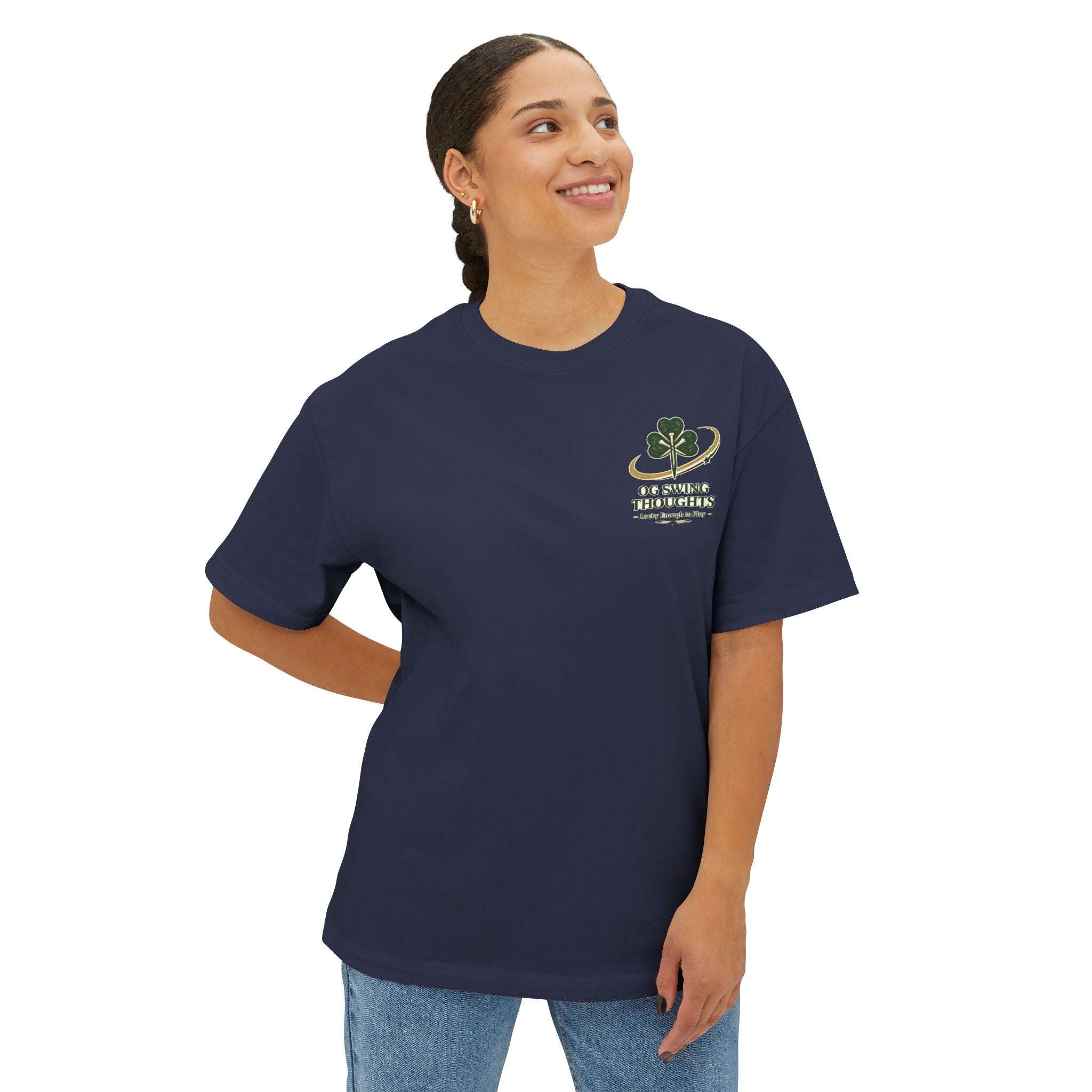 Lucky to Play — “OG Swing Thoughts” Graphic T-Shirt