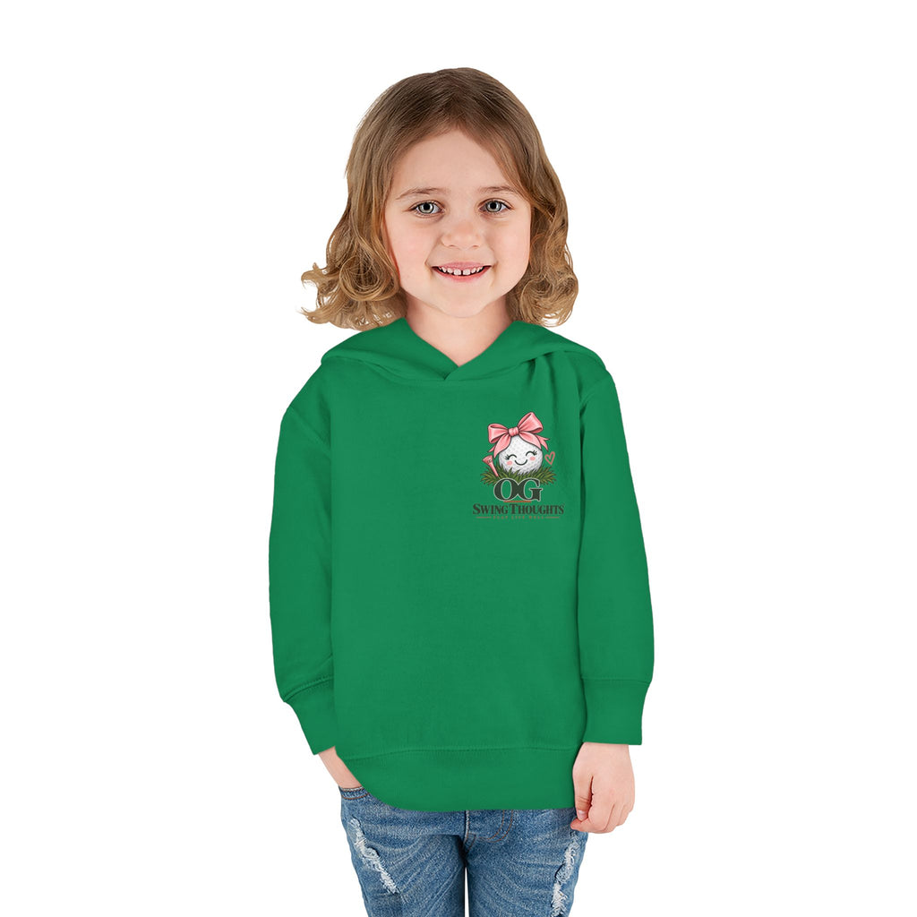 "Future Golf Pro" Toddler Hoodie — OG Swing Thoughts Golf Design (Play Live Well)