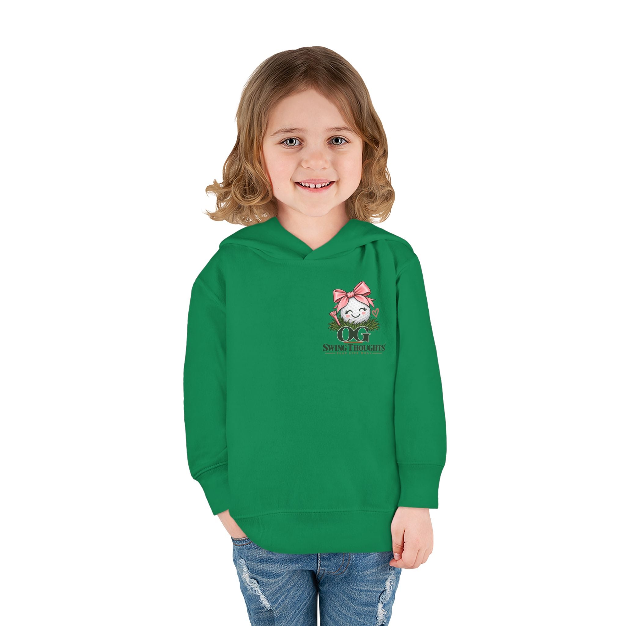 "Future Golf Pro" Toddler Hoodie — OG Swing Thoughts Golf Design (Play Live Well)