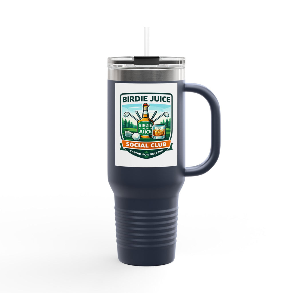 Birdie Juice 40oz Insulated Travel Mug — Golf Social Club Tumbler