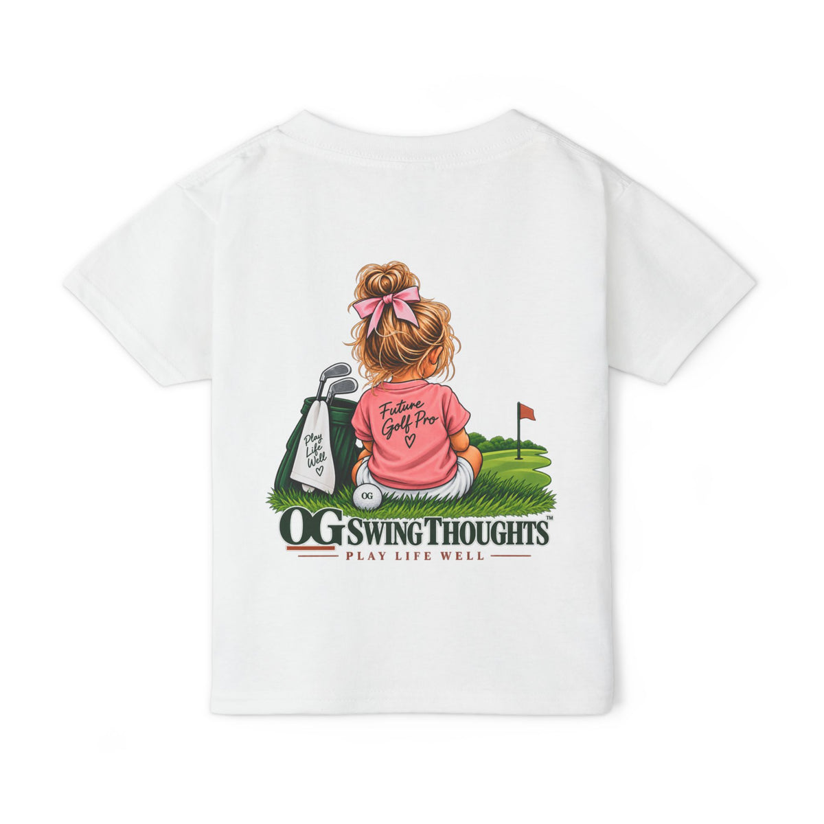 OG Swing Thoughts "Future Golf Pro" Toddler T-Shirt