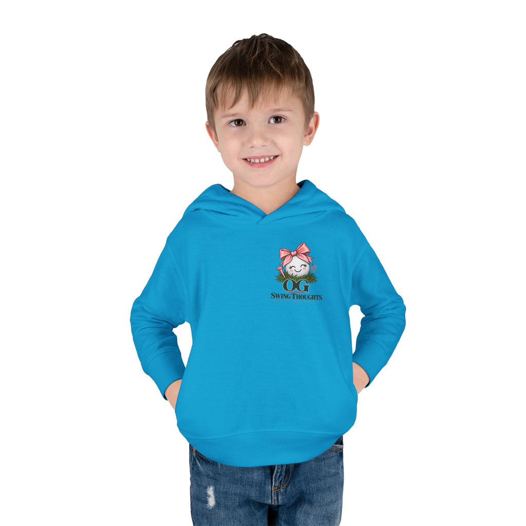 "Future Golf Pro" Toddler Hoodie — OG Swing Thoughts Golf Design (Play Live Well)
