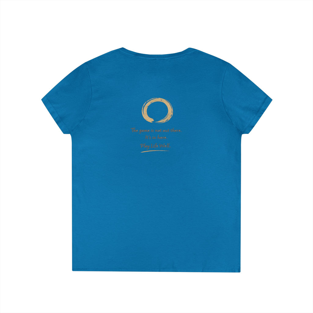 Zen Collection "Serenity" Ladies' V-Neck T-Shirt