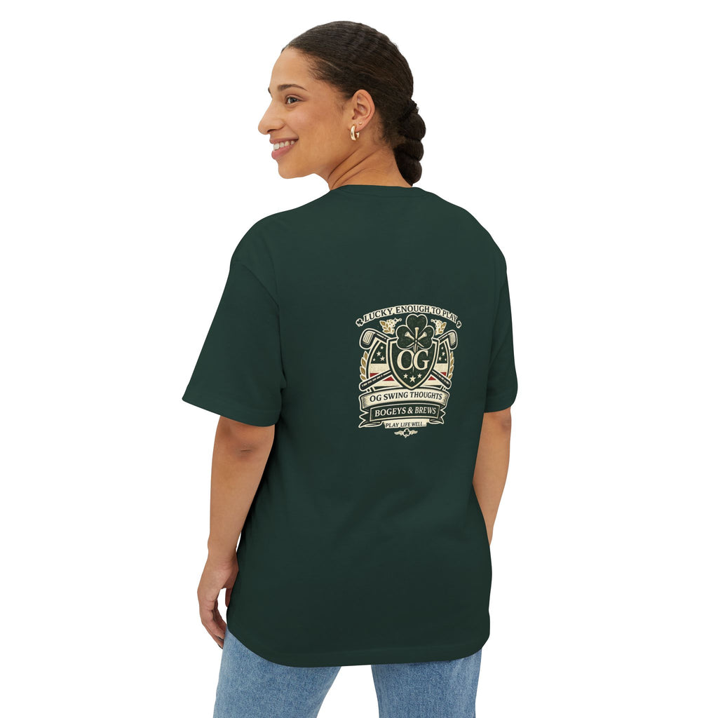 Lucky to Play — “OG Swing Thoughts” Graphic T-Shirt