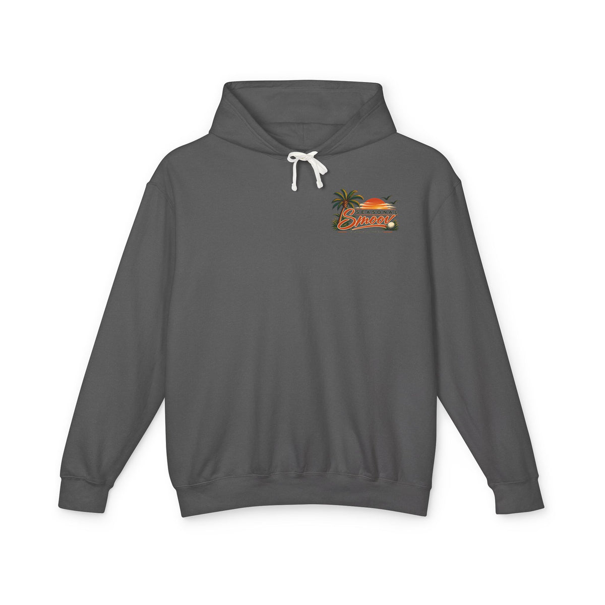 Smoov Season Hoodie – Beach Sunset Palm Graphic Hoodie