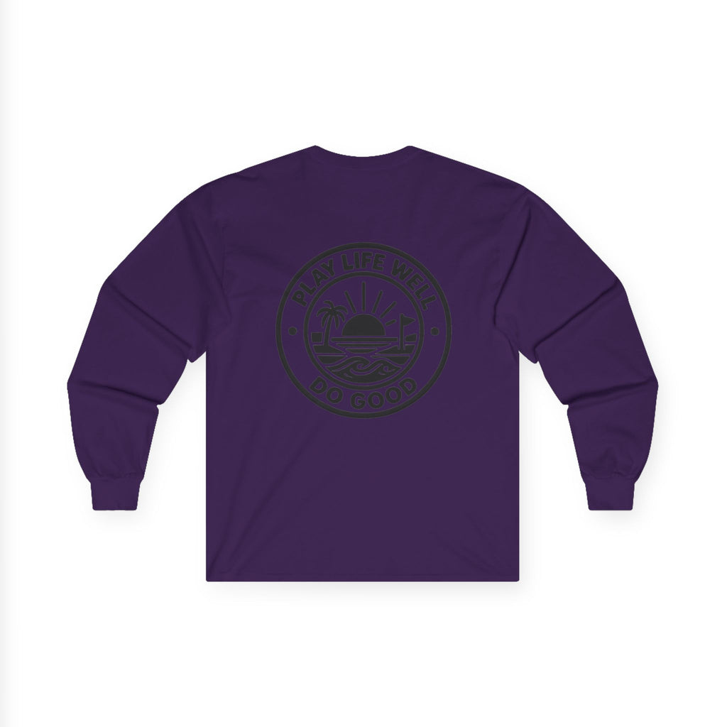 Play Life Well Do Good Graphic Long Sleeve Tee