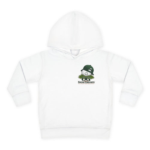"Little Legend" Toddler Hoodie - 'OG Swing Thoughts' Cute Golf Kid Pullover Fleece