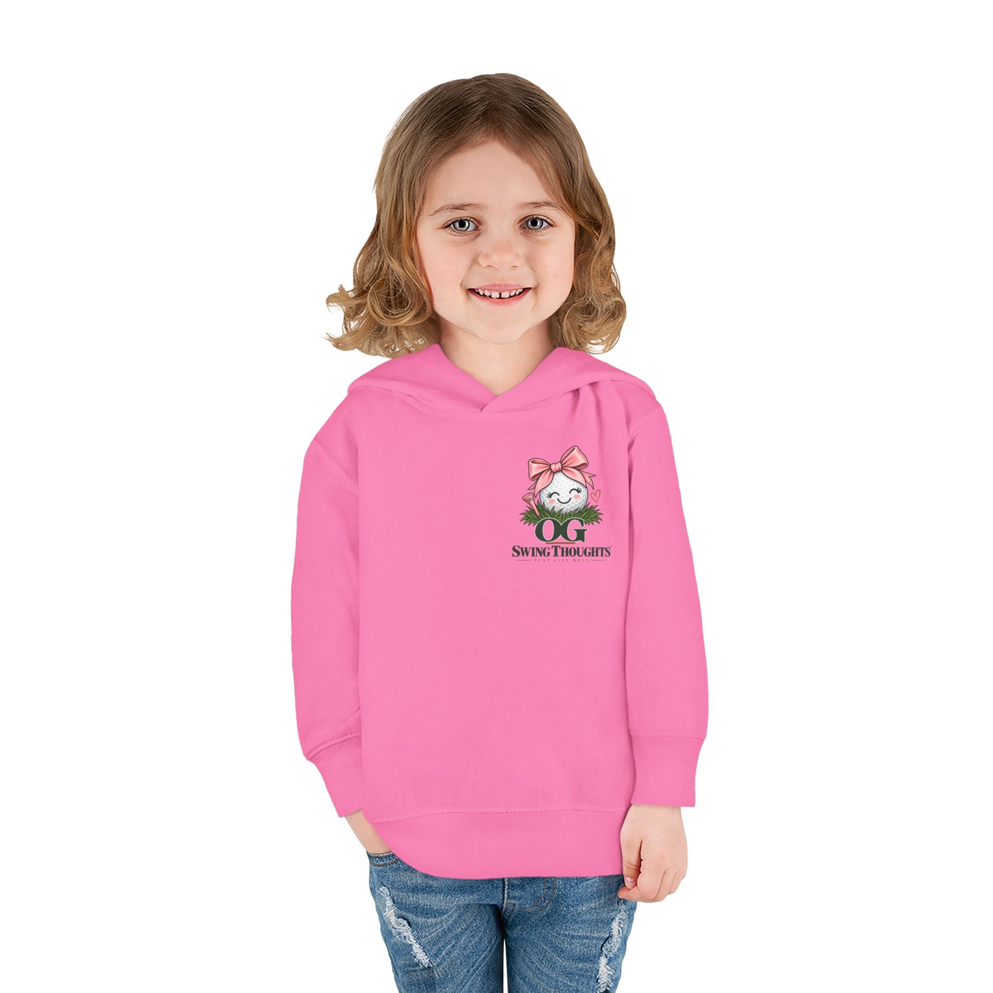"Future Golf Pro" Toddler Hoodie — OG Swing Thoughts Golf Design (Play Live Well)