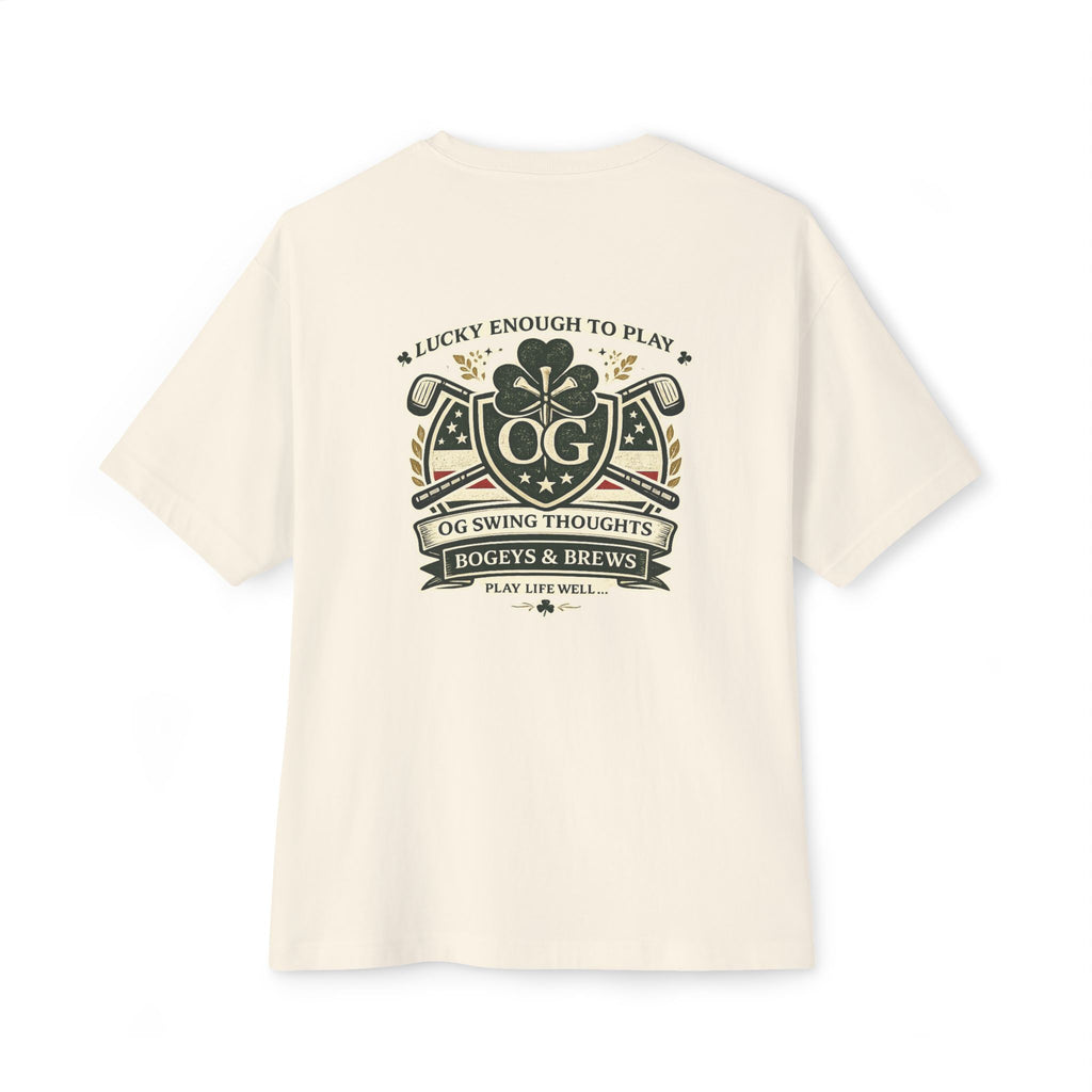 Lucky to Play — “OG Swing Thoughts” Graphic T-Shirt