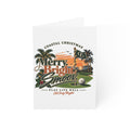 Coastal Christmas Golf Greeting Cards – "Merry Bright & Smoov" Holiday Note Cards (Pack Options)