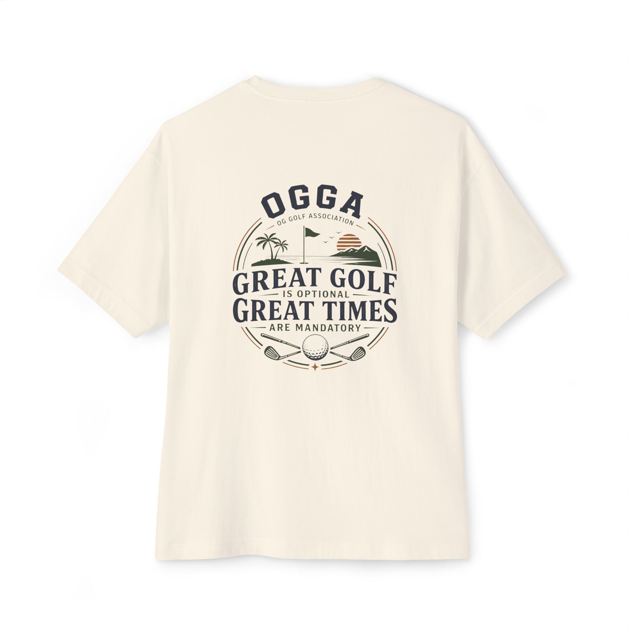 OGGA Good Golf Great Times Tee