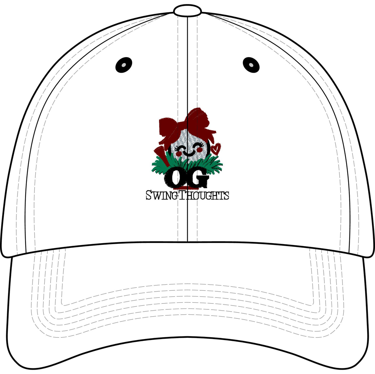 "Future Golf Pro" Embroidered Youth Baseball Cap — OG Swing Thoughts