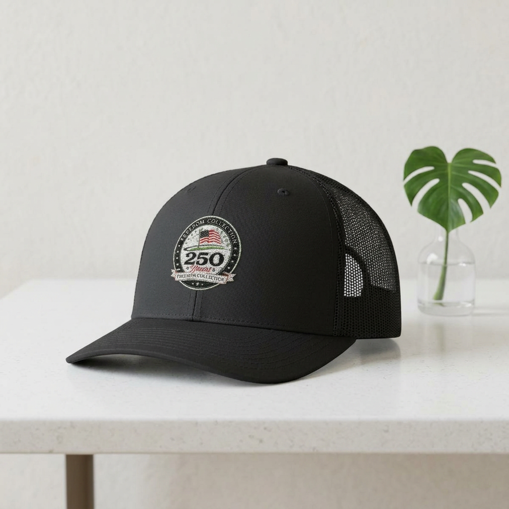 Freedom Collection 250th Anniversary Patch Trucker Cap