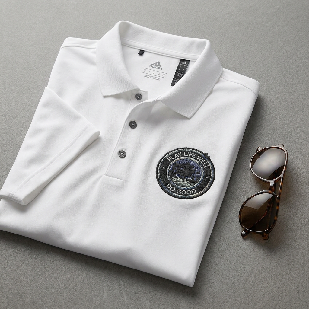 Play Life Well. Do Good -adidas Performance Polo