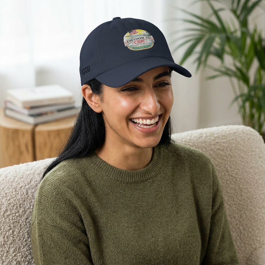 Freedom to Chill Classic Dad Cap