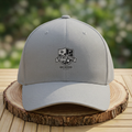 Embroidered Crest Cap — "Play Life Well Do Good" Logo with 'SMOOV' Back Stitching