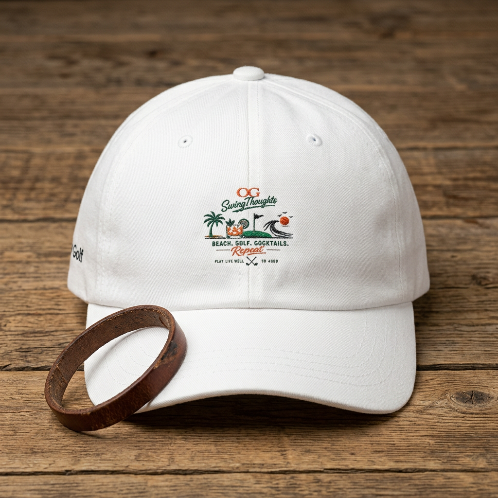 Recipe Series - Beach Golf Repeat Dad Cap