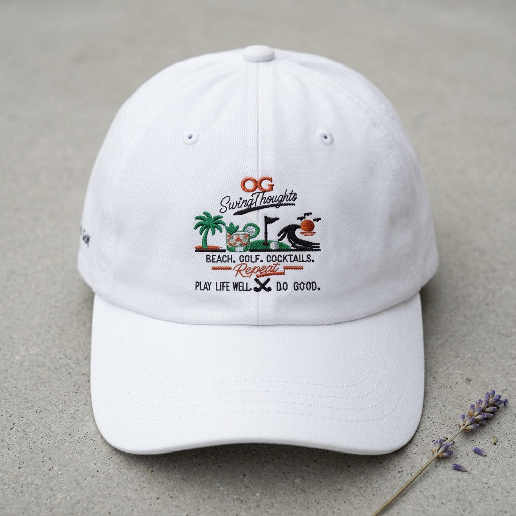 Recipe Series - Beach Golf Repeat Dad Cap