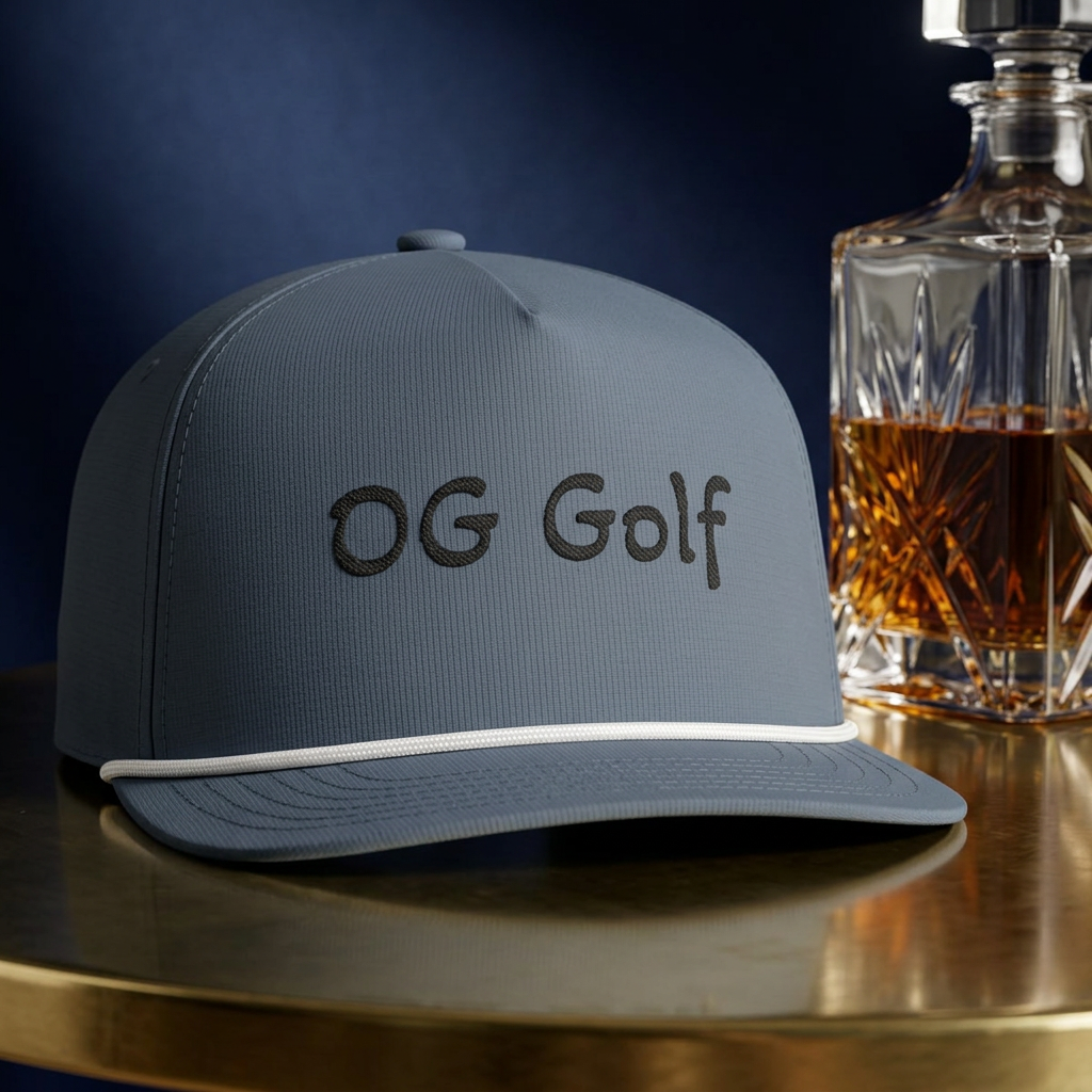 OG Golf Sunwashed Rope Cap — Vintage Golfer Hat