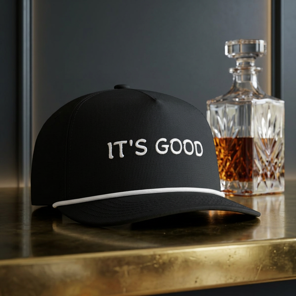 It's Good Rope Cap — Sunwashed Casual Baseball Hat