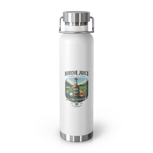 Birdie Juice Golf Water Bottle — 22oz Copper Vacuum Insulated Stainless Steel Bottle