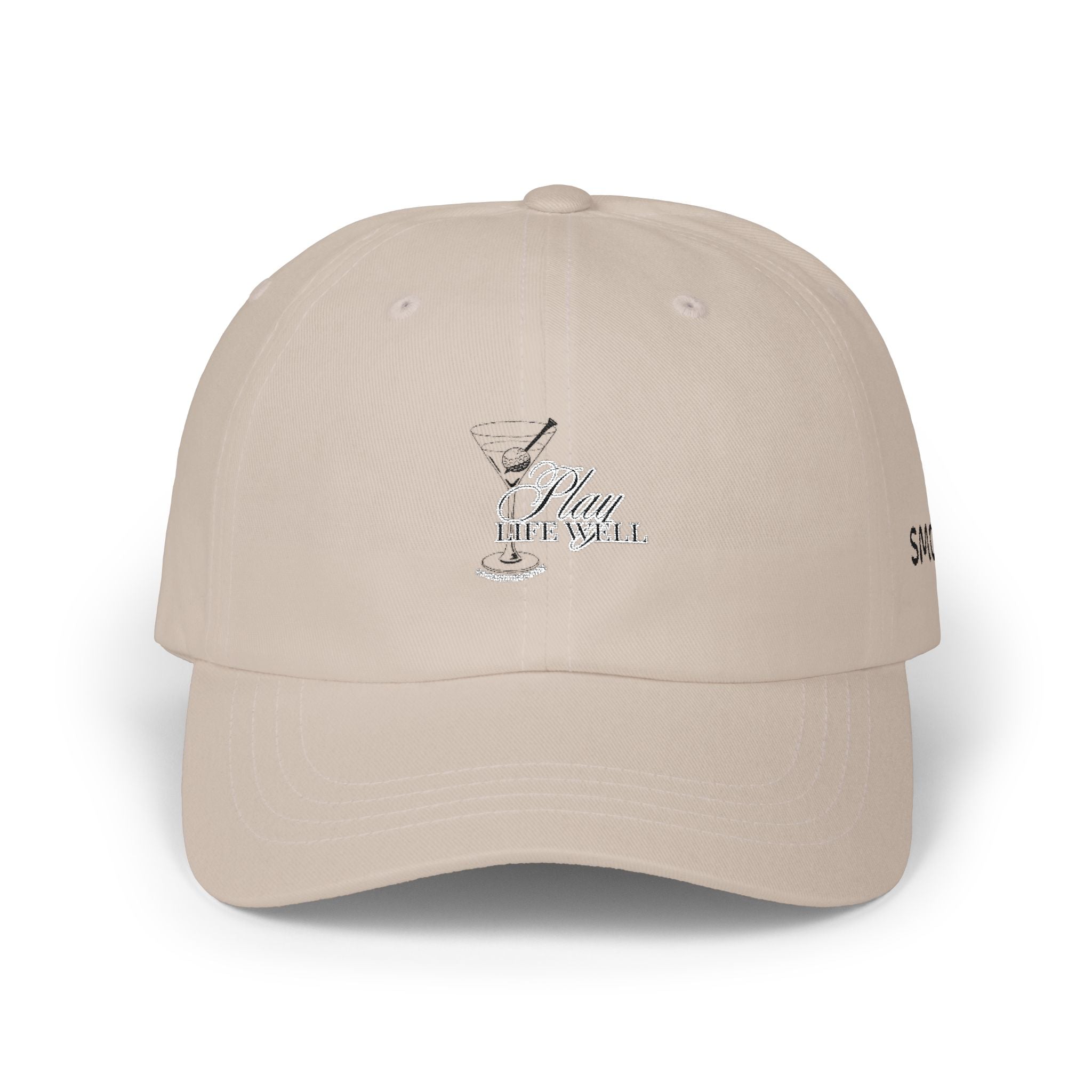 Play Life Well — Classic Embroidered Baseball Hat