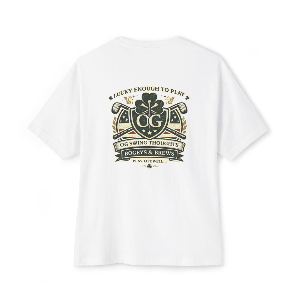 Lucky to Play — “OG Swing Thoughts” Graphic T-Shirt