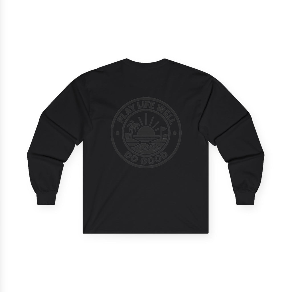 Play Life Well Do Good Graphic Long Sleeve Tee