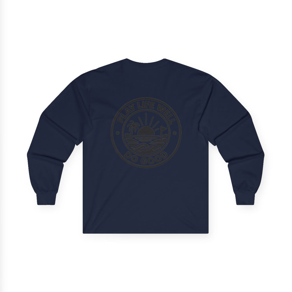 Play Life Well Do Good Graphic Long Sleeve Tee