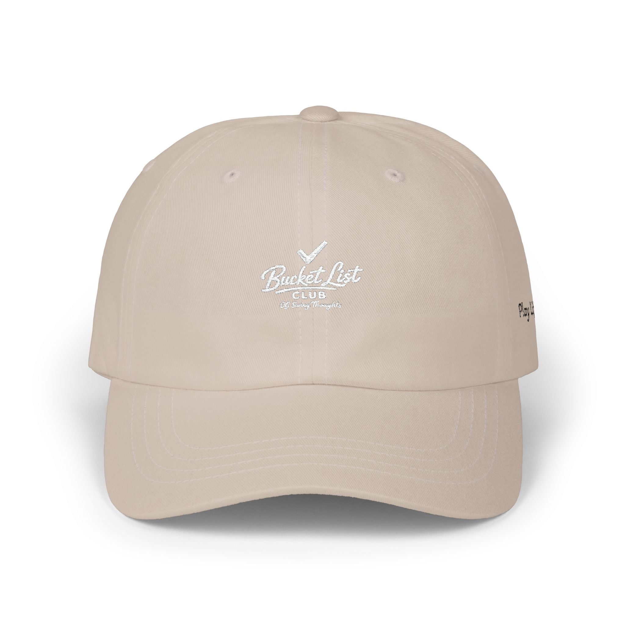Bucket List Dad Cap - Play Life Well