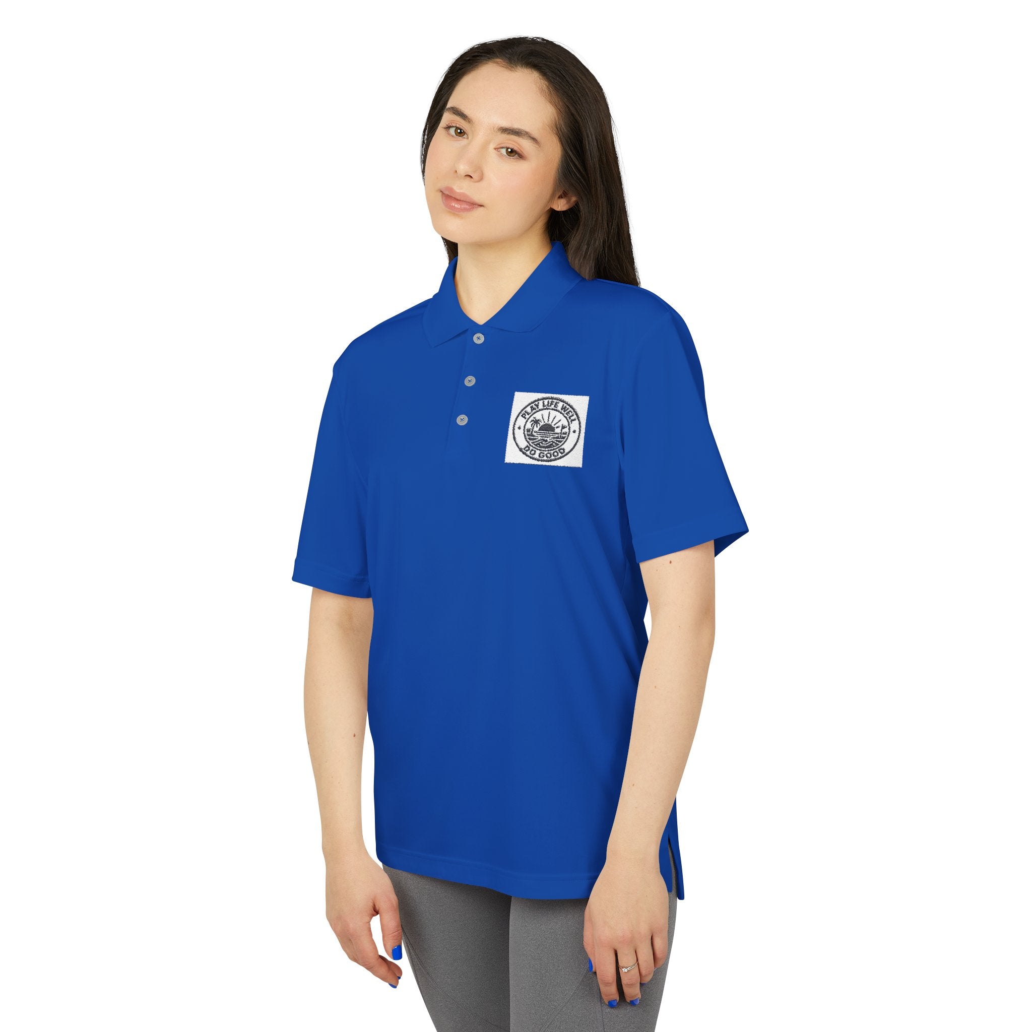 Play Life Well. Do Good -adidas Performance Polo