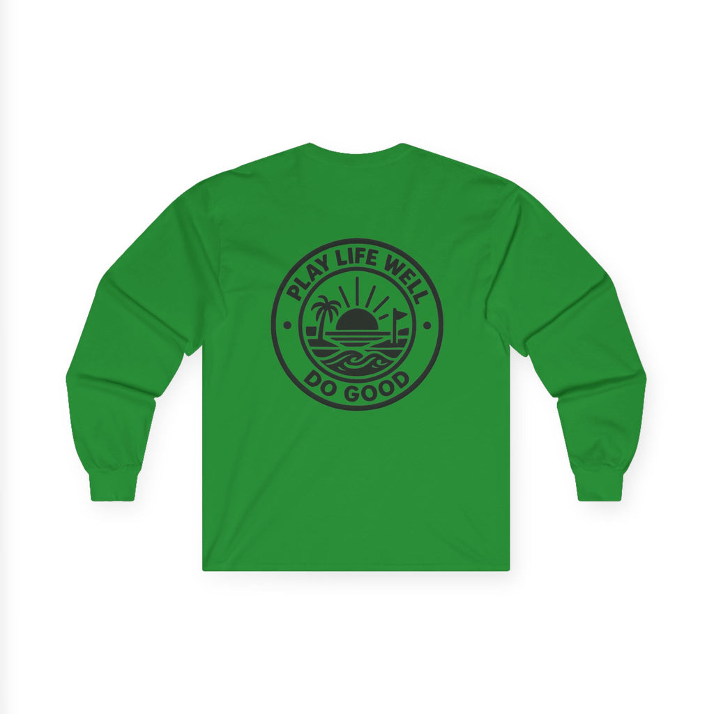 Play Life Well Do Good Graphic Long Sleeve Tee