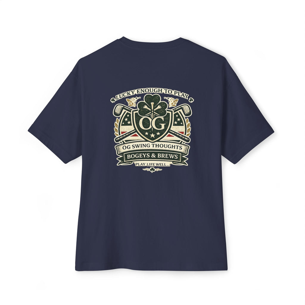 Lucky to Play — “OG Swing Thoughts” Graphic T-Shirt