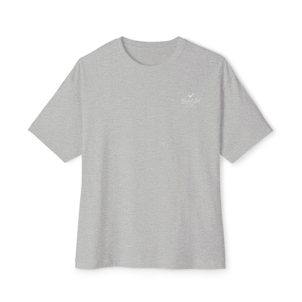 Golf Bucket List Tee — Casual Oversized Golf T‑Shirt