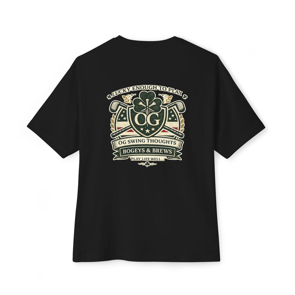 Lucky to Play — “OG Swing Thoughts” Graphic T-Shirt