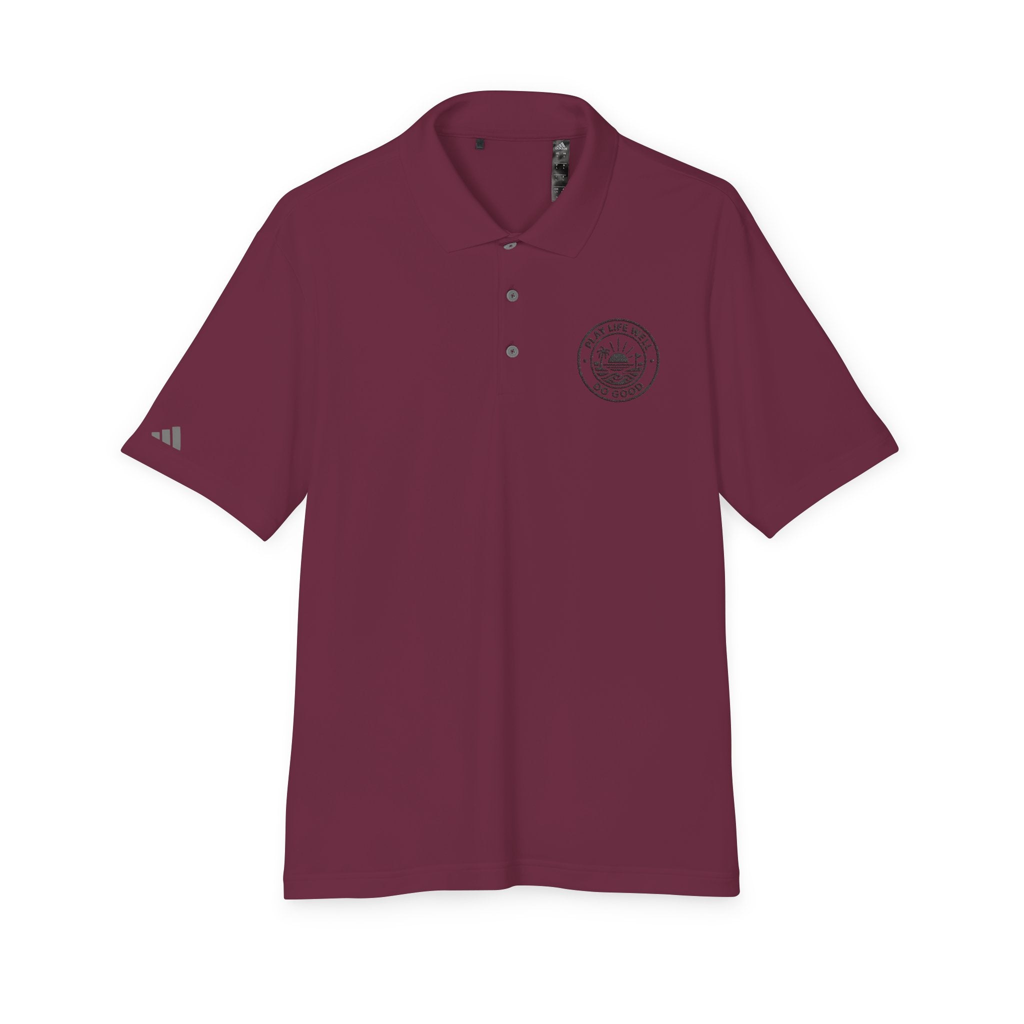 Play Life Well. Do Good -adidas Performance Polo