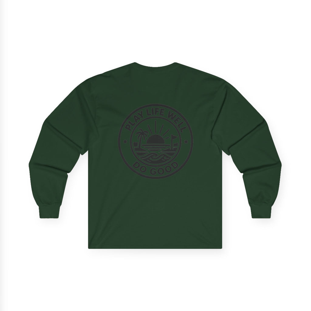 Play Life Well Do Good Graphic Long Sleeve Tee