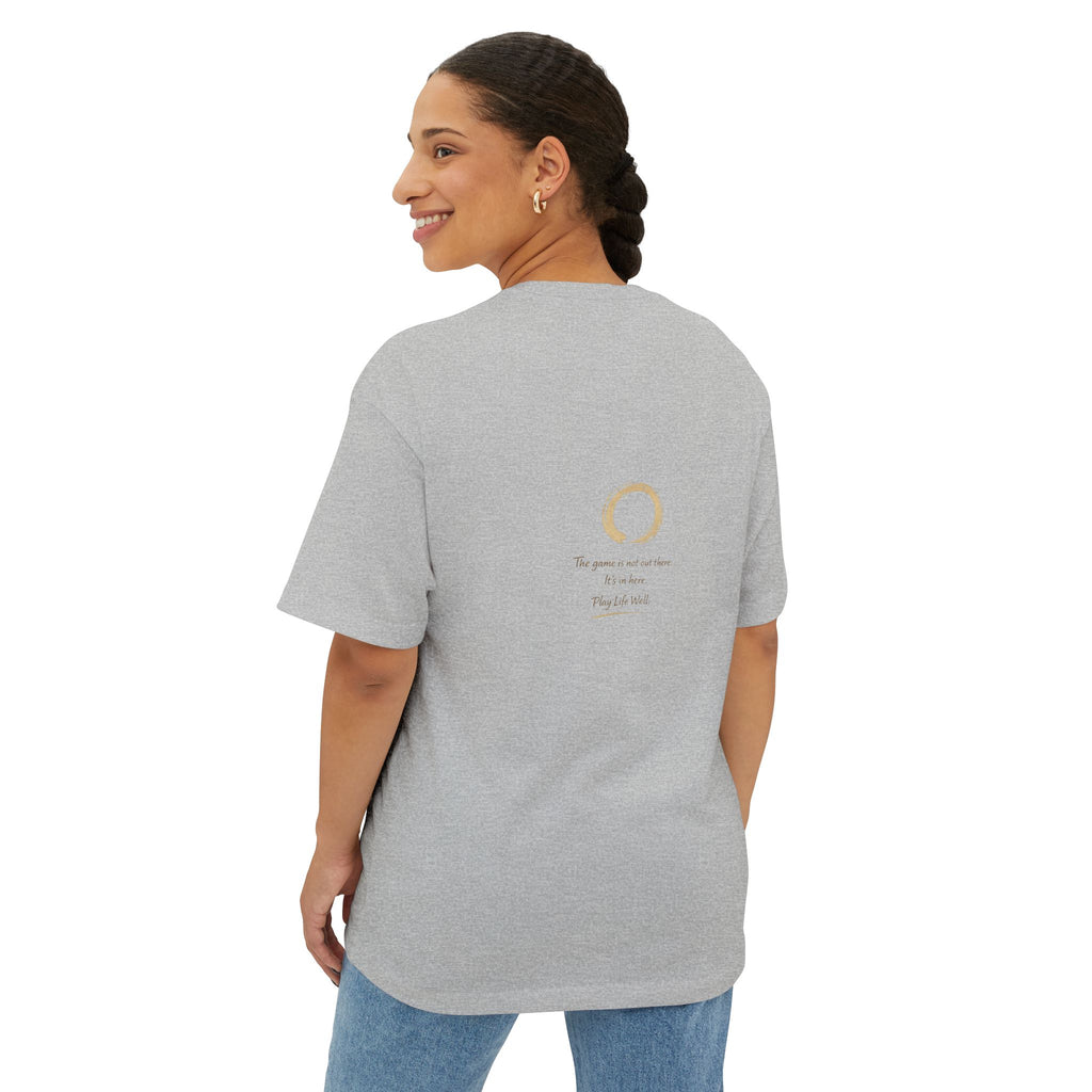 Zen Collection "Serenity" Tee - "The game is not out there, it's in here..."