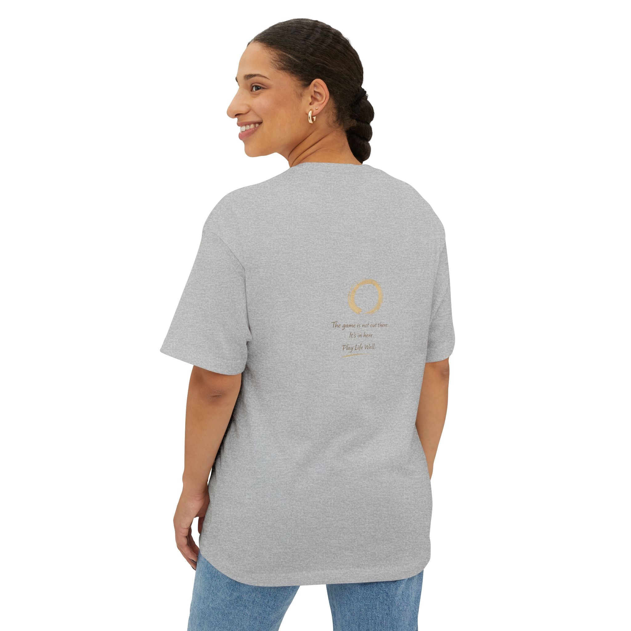 Zen Collection "Serenity" Tee - "The game is not out there, it's in here..."