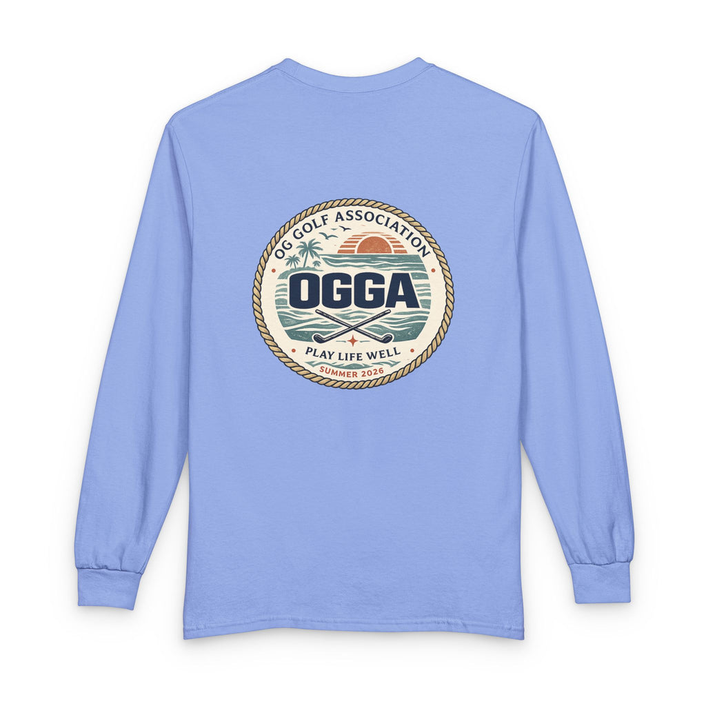 OGGA Vintage Golf Long Sleeve Tee — Play Life Well