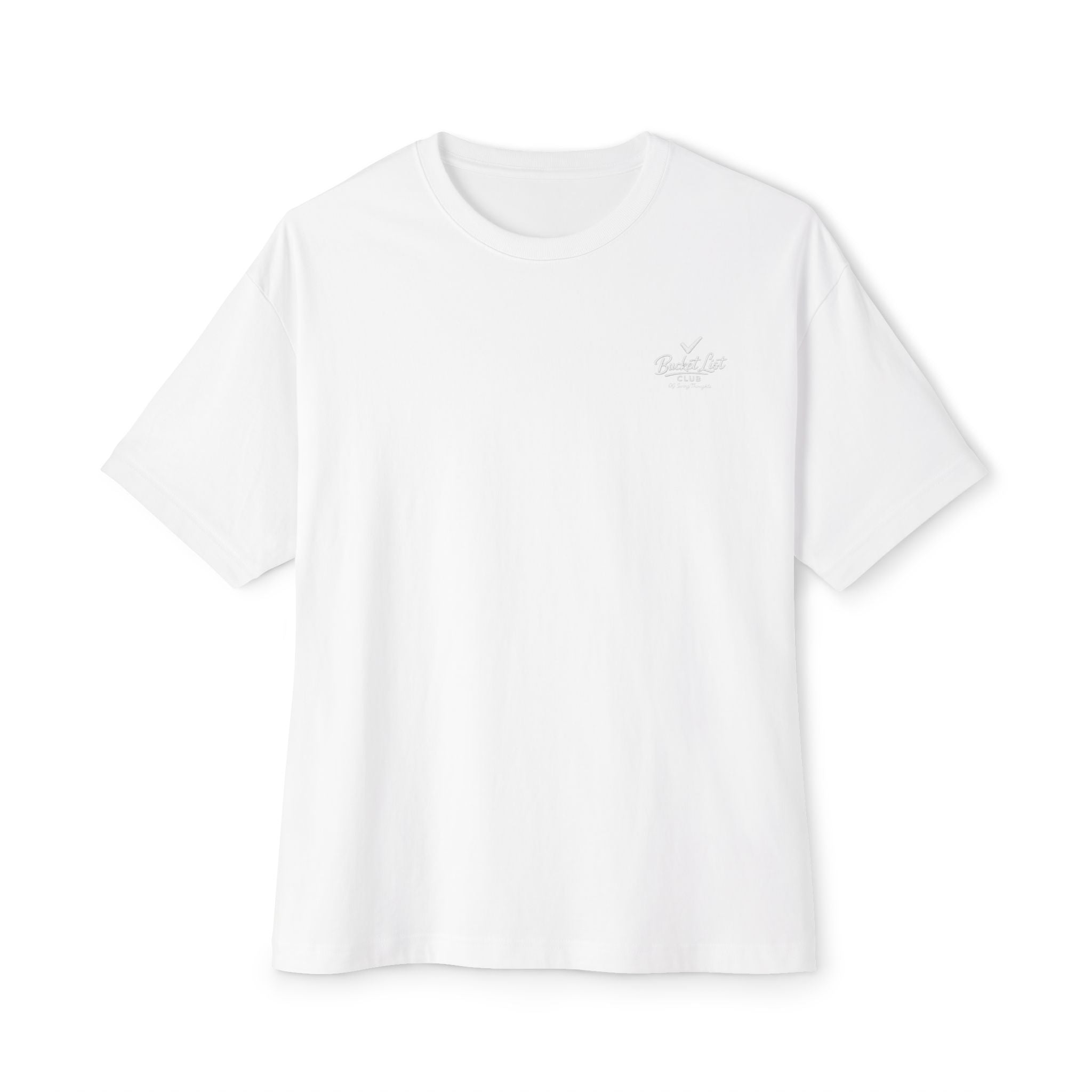 Golf Bucket List Tee — Casual Oversized Golf T‑Shirt