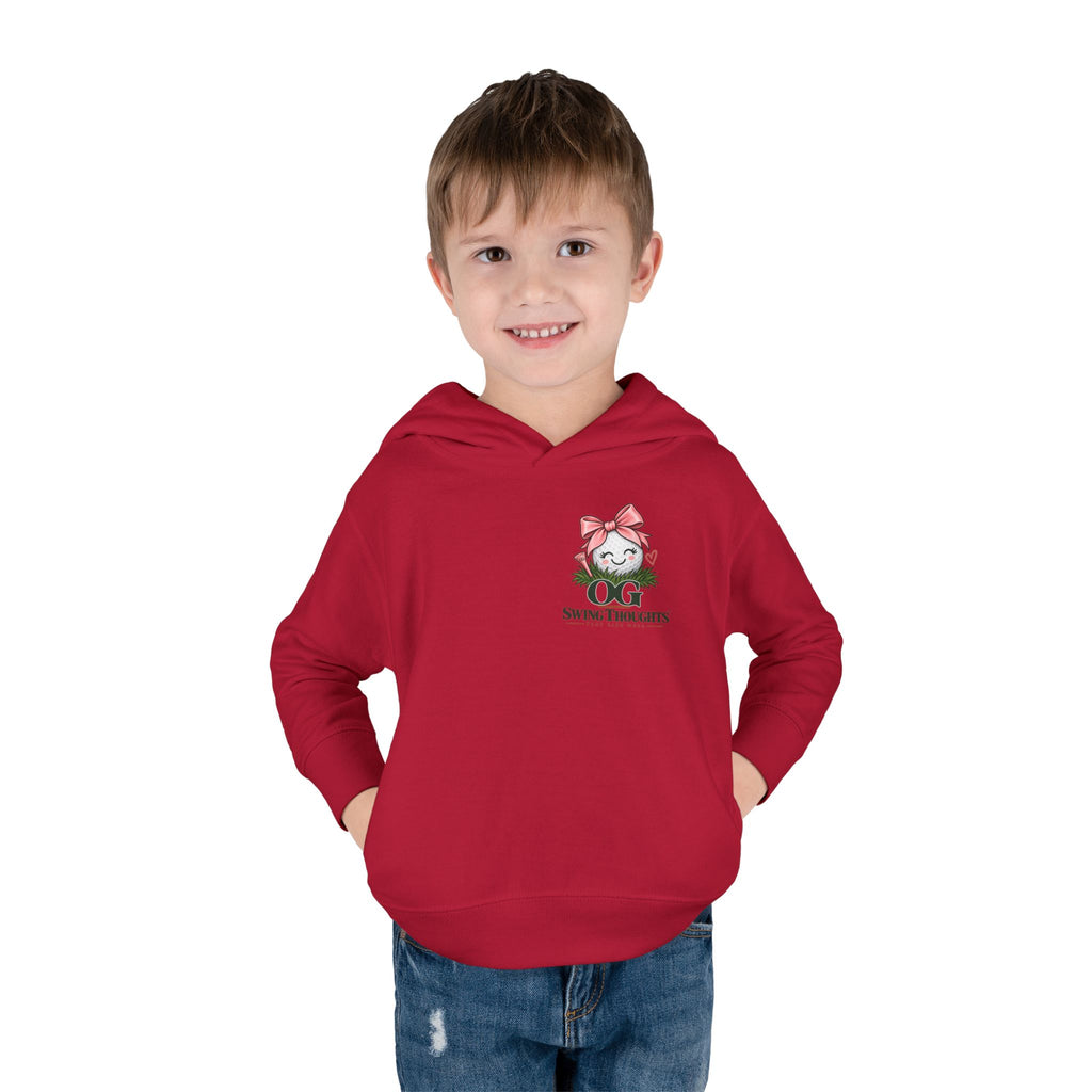 "Future Golf Pro" Toddler Hoodie — OG Swing Thoughts Golf Design (Play Live Well)