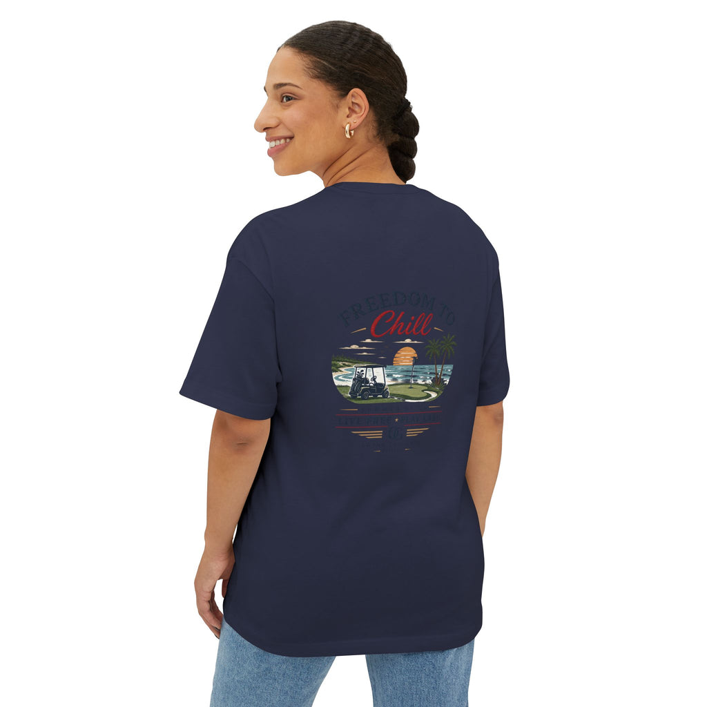 Freedom to Chill Tee — "Live Free Play Easy" T-Shirt