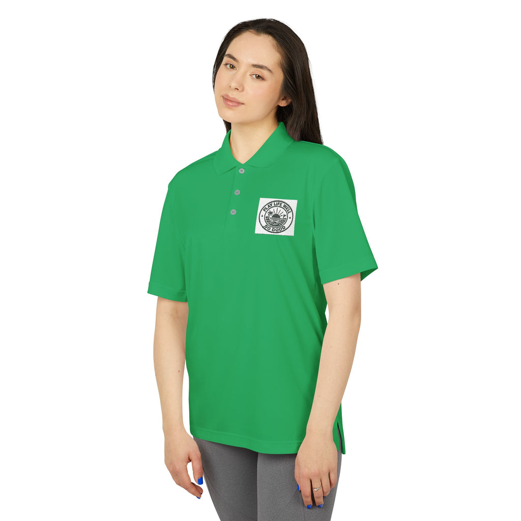 Play Life Well. Do Good -adidas Performance Polo