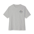 OGGA Beach Tee — "Live Free, Play Easy" Oversized Boxy T-Shirt